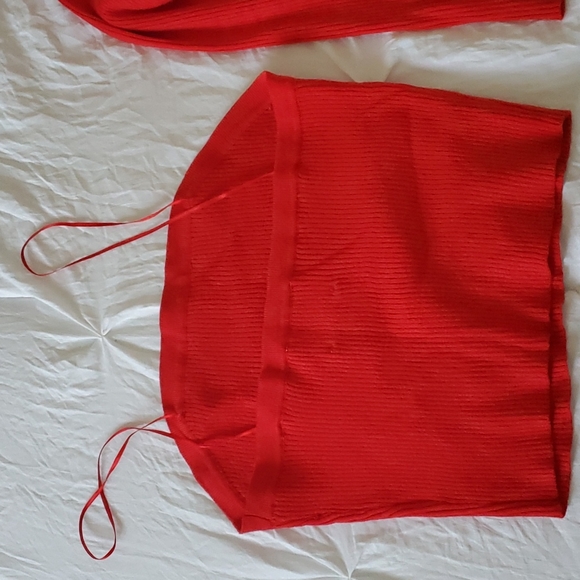 Twine and String Tops Ts Cropped Cami Sweater Set Poshmark